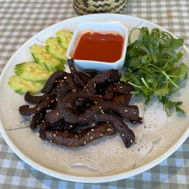 Thai Beef Jerky.