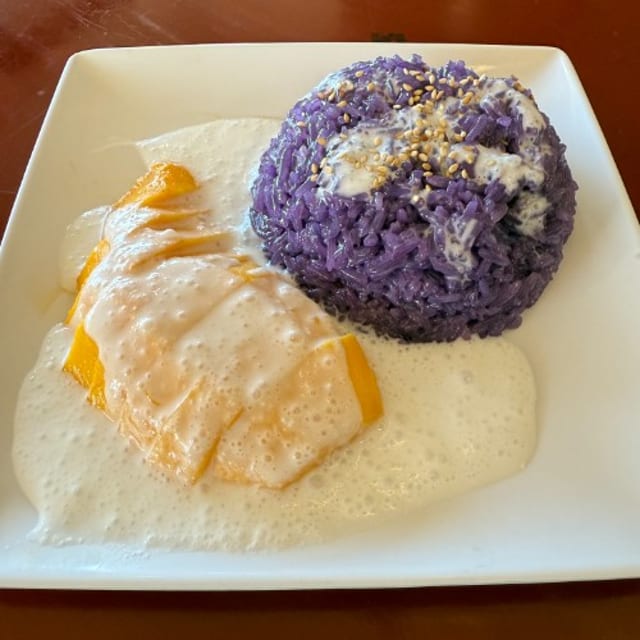 Thai Orchid Mango Sticky Rice.