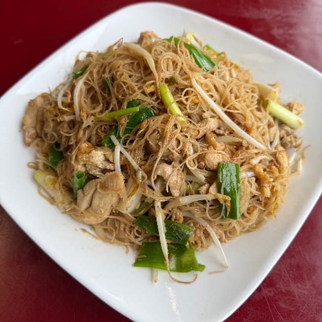 Pad Mee "Thai Angel Noodles".