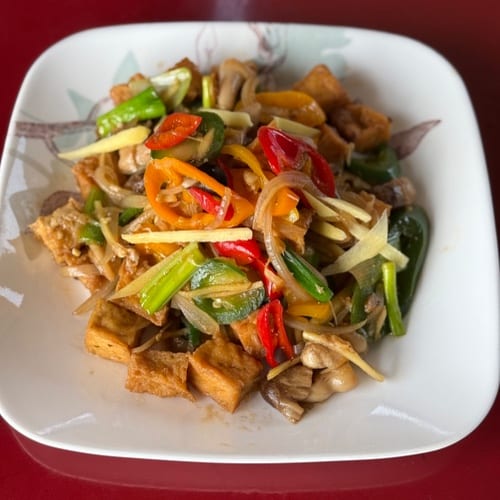 Pad Khing "Fresh Ginger".