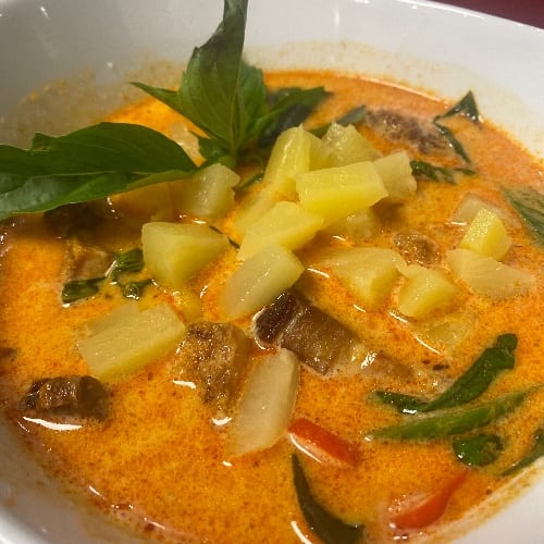Gaeng Kua "Pineapple Curry".