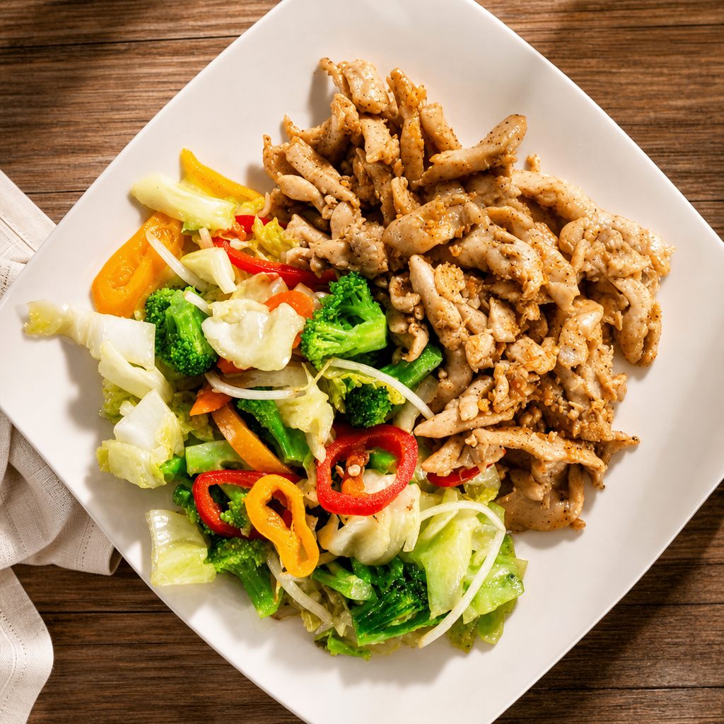 Garlic Stir-Fry.